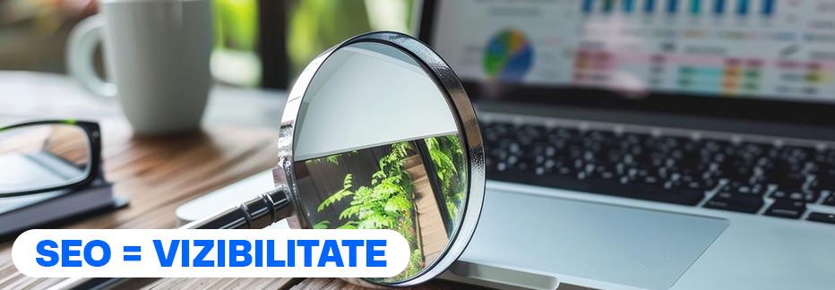 Un site web optimizat SEO iti ofera vizibilitate in online