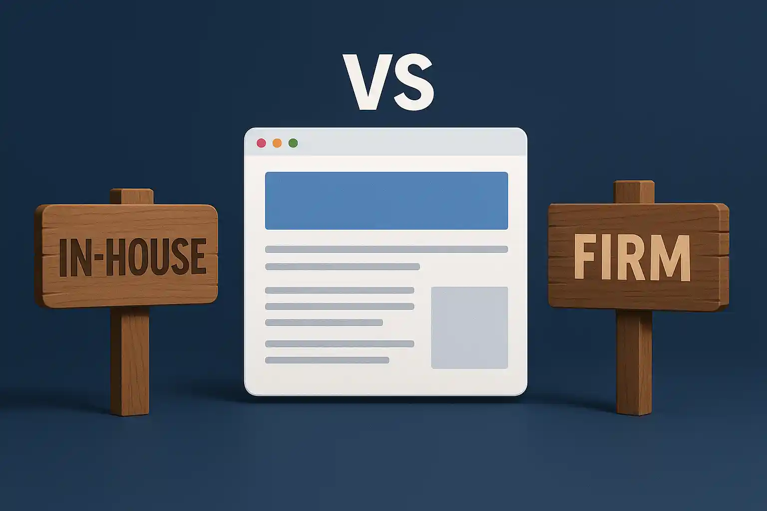 Mentenanta site intern vs frima Ce alegi si cat te costa